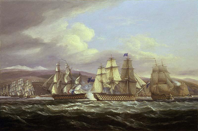  Blockade of Toulon, 1810-1814: Pellew's action, 5 November 1813